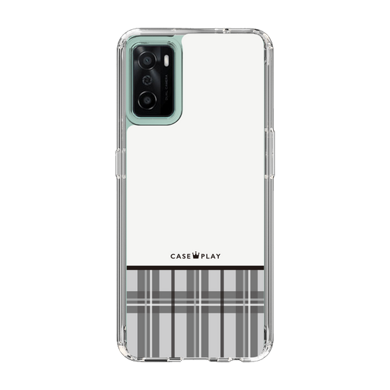 スリムプロテクションケース［ CASEPLAY Tartan Check - Gray ］