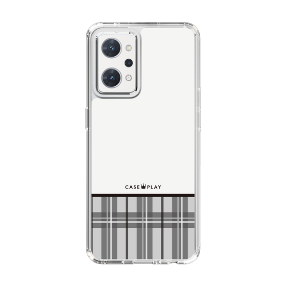 スリムプロテクションケース［ CASEPLAY Tartan Check - Gray ］