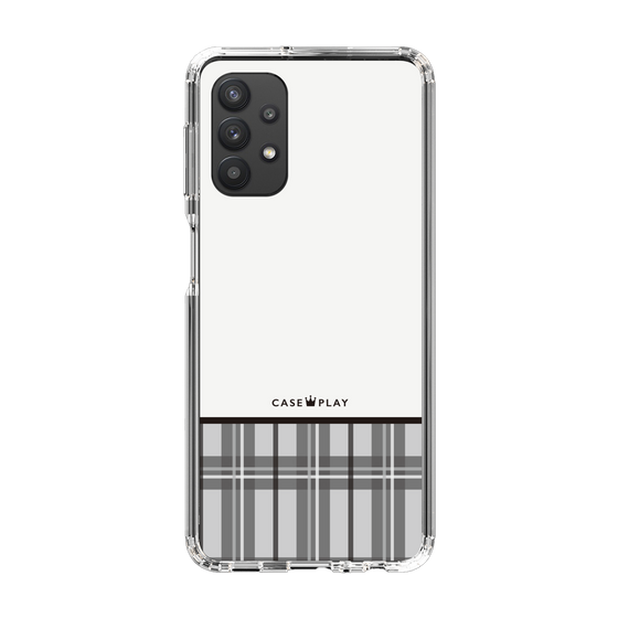 スリムプロテクションケース［ CASEPLAY Tartan Check - Gray ］