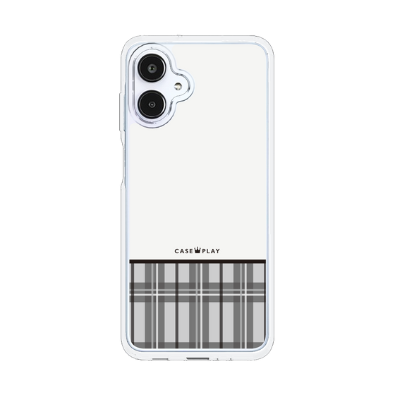 スリムプロテクションケース［ CASEPLAY Tartan Check - Gray ］