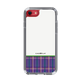 スリムプロテクションケース［ CASEPLAY Tartan Check - Purple ］