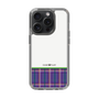 スリムプロテクションケース［ CASEPLAY Tartan Check - Purple ］