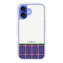 スリムプロテクションケース［ CASEPLAY Tartan Check - Purple ］