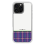 スリムプロテクションケース［ CASEPLAY Tartan Check - Purple ］