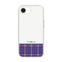 スリムプロテクションケース［ CASEPLAY Tartan Check - Purple ］