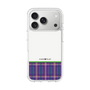 スリムプロテクションケース［ CASEPLAY Tartan Check - Purple ］