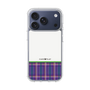 スリムプロテクションケース［ CASEPLAY Tartan Check - Purple ］