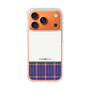スリムプロテクションケース［ CASEPLAY Tartan Check - Purple ］