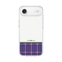 スリムプロテクションケース［ CASEPLAY Tartan Check - Purple ］