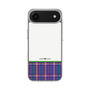 スリムプロテクションケース［ CASEPLAY Tartan Check - Purple ］