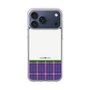 スリムプロテクションケース［ CASEPLAY Tartan Check - Purple ］