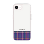 スリムプロテクションケース［ CASEPLAY Tartan Check - Purple ］