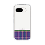 スリムプロテクションケース［ CASEPLAY Tartan Check - Purple ］