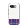 スリムプロテクションケース［ CASEPLAY Tartan Check - Purple ］