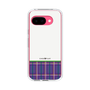 スリムプロテクションケース［ CASEPLAY Tartan Check - Purple ］