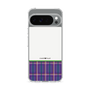 スリムプロテクションケース［ CASEPLAY Tartan Check - Purple ］
