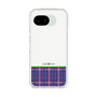 スリムプロテクションケース［ CASEPLAY Tartan Check - Purple ］