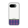 スリムプロテクションケース［ CASEPLAY Tartan Check - Purple ］