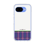 スリムプロテクションケース［ CASEPLAY Tartan Check - Purple ］