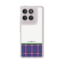 スリムプロテクションケース［ CASEPLAY Tartan Check - Purple ］