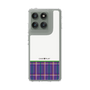 スリムプロテクションケース［ CASEPLAY Tartan Check - Purple ］