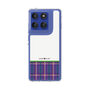スリムプロテクションケース［ CASEPLAY Tartan Check - Purple ］