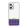 スリムプロテクションケース［ CASEPLAY Tartan Check - Purple ］