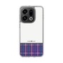 スリムプロテクションケース［ CASEPLAY Tartan Check - Purple ］
