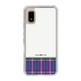 スリムプロテクションケース［ CASEPLAY Tartan Check - Purple ］