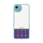 スリムプロテクションケース［ CASEPLAY Tartan Check - Purple ］