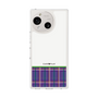 スリムプロテクションケース［ CASEPLAY Tartan Check - Purple ］