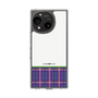スリムプロテクションケース［ CASEPLAY Tartan Check - Purple ］