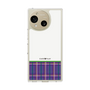 スリムプロテクションケース［ CASEPLAY Tartan Check - Purple ］