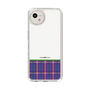 スリムプロテクションケース［ CASEPLAY Tartan Check - Purple ］