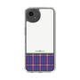 スリムプロテクションケース［ CASEPLAY Tartan Check - Purple ］