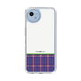 スリムプロテクションケース［ CASEPLAY Tartan Check - Purple ］