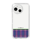 スリムプロテクションケース［ CASEPLAY Tartan Check - Purple ］