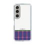 スリムプロテクションケース［ CASEPLAY Tartan Check - Purple ］