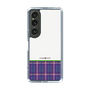 スリムプロテクションケース［ CASEPLAY Tartan Check - Purple ］