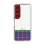 スリムプロテクションケース［ CASEPLAY Tartan Check - Purple ］