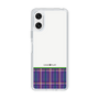 スリムプロテクションケース［ CASEPLAY Tartan Check - Purple ］