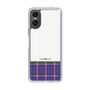 スリムプロテクションケース［ CASEPLAY Tartan Check - Purple ］