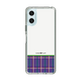 スリムプロテクションケース［ CASEPLAY Tartan Check - Purple ］