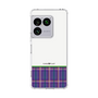スリムプロテクションケース［ CASEPLAY Tartan Check - Purple ］