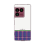 スリムプロテクションケース［ CASEPLAY Tartan Check - Purple ］
