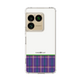 スリムプロテクションケース［ CASEPLAY Tartan Check - Purple ］