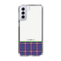 スリムプロテクションケース［ CASEPLAY Tartan Check - Purple ］