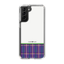 スリムプロテクションケース［ CASEPLAY Tartan Check - Purple ］