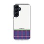 スリムプロテクションケース［ CASEPLAY Tartan Check - Purple ］