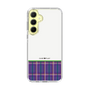 スリムプロテクションケース［ CASEPLAY Tartan Check - Purple ］